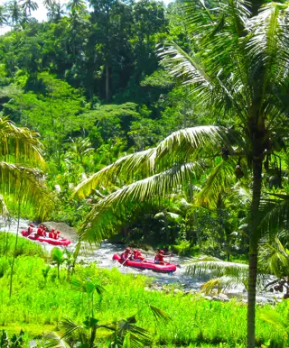 Erlebe rasantes River Rafting